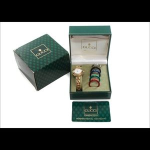 Authentic Vintage Gucci Gold Watch 11/12